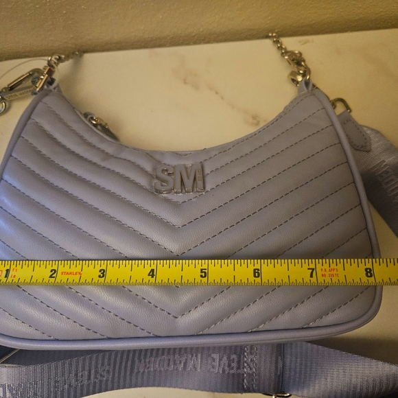 Steve Madden Pastel Violet Shoulder & Crossbody Bag & Coin Purse Set - NWT - Picture 9 of 13